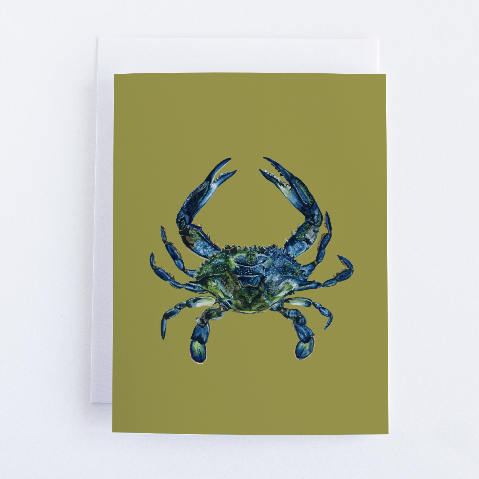 Blue Crab | Coastal Greeting Card