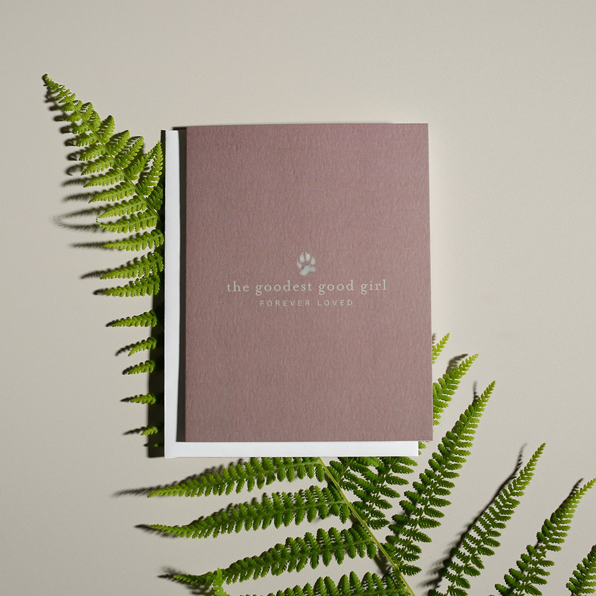 Goodest Good Girl | Pet Sympathy Card