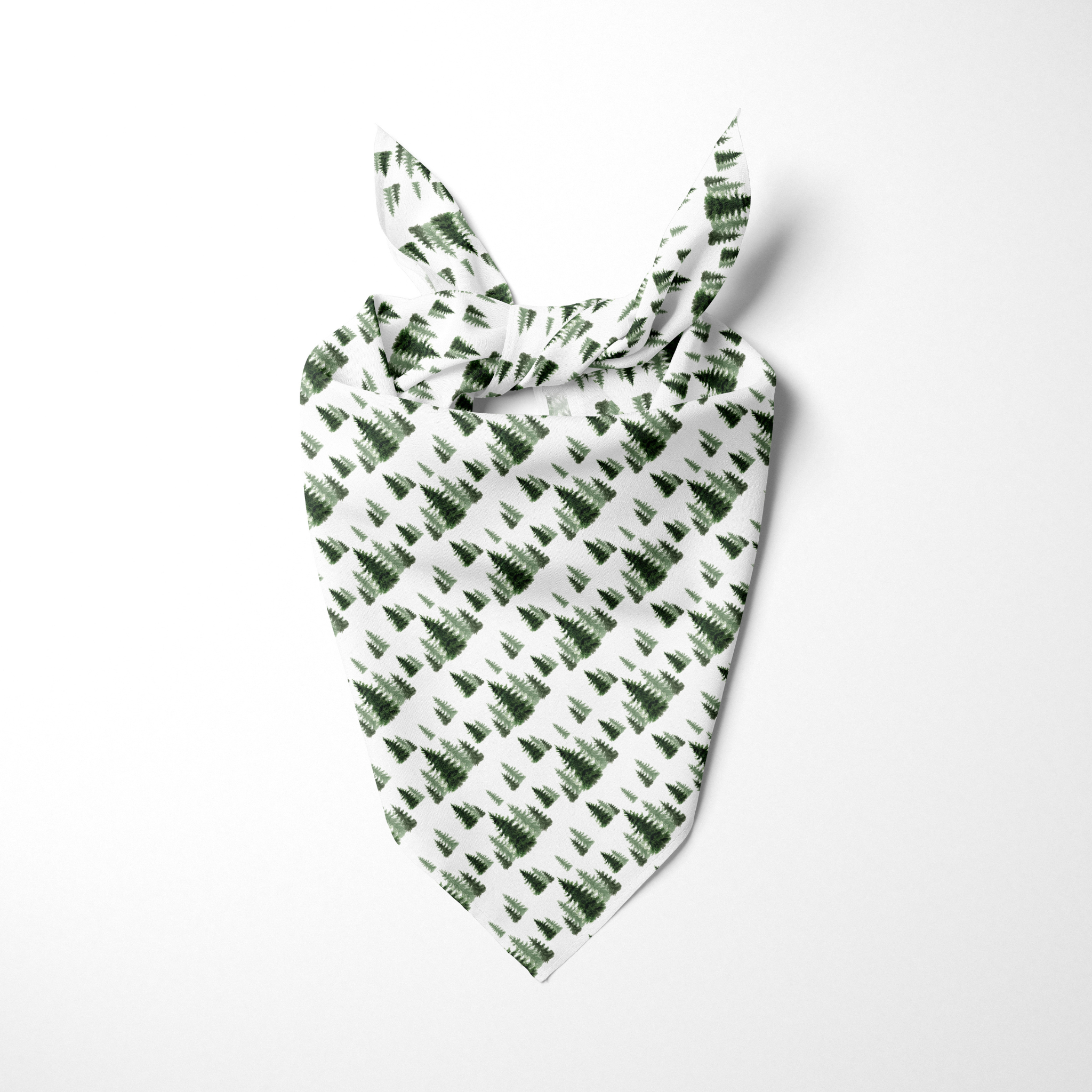 Evergreen Tree Pet Bandana