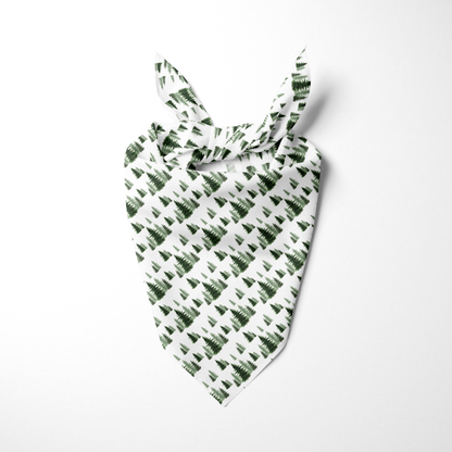Evergreen Tree Pet Bandana