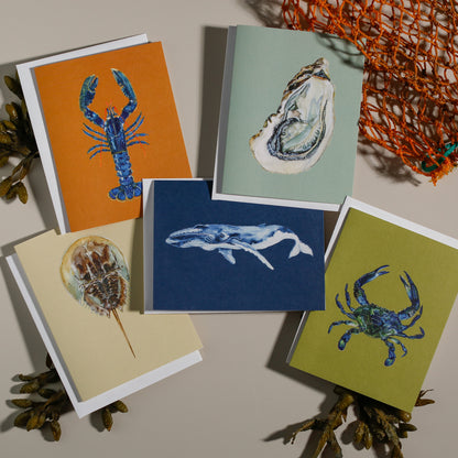 Blue Crab | Coastal Greeting Card