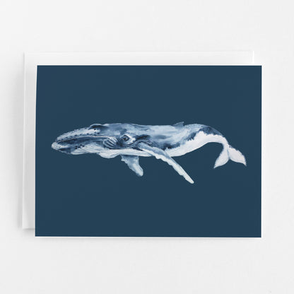 Humpback Whale | Coastal Greeting Card